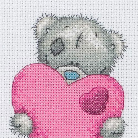 Big Heart Me to You Bear Cross Stitch Kit £5.99